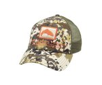 Кепка Simms Trout Icon Trucker river camo