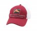 Кепка Simms Trout Icon Trucker rusty red