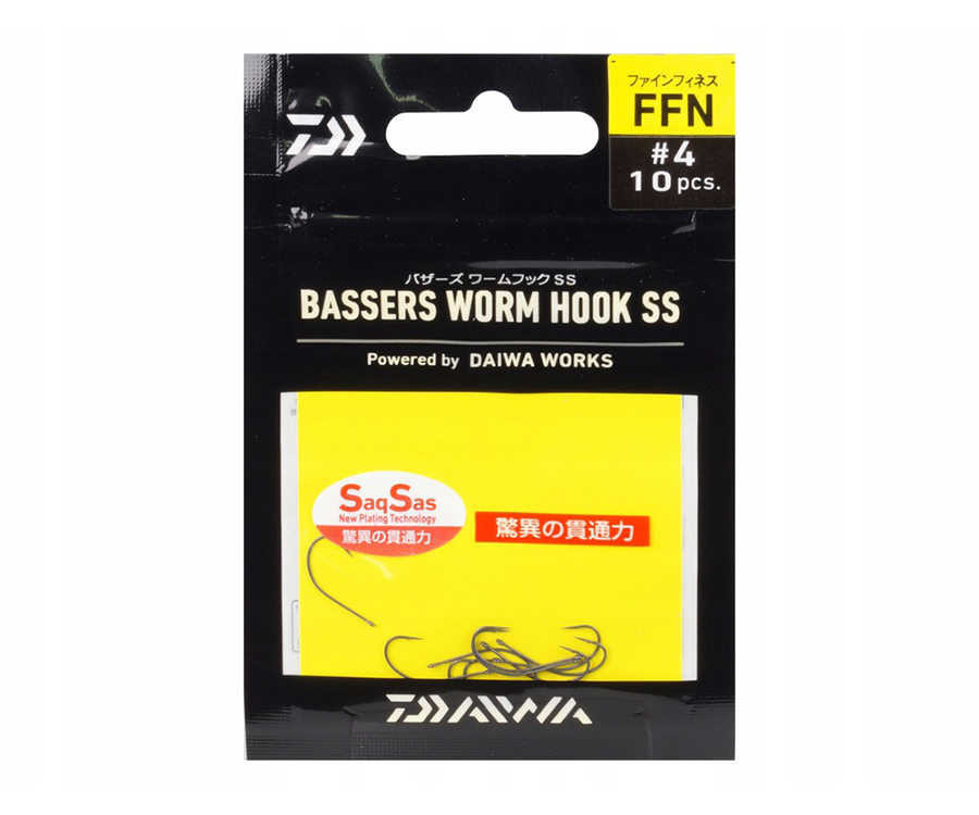 daiwa  Daiwa Bassers Worm Hook FFN 4