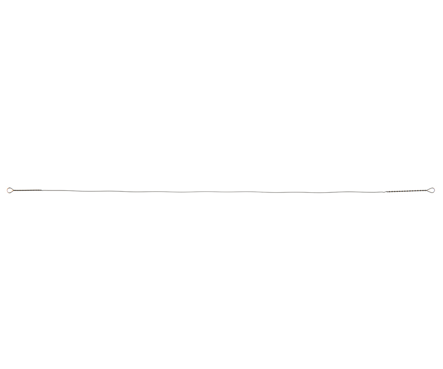 Поводок-скрутка Flagman Leader Wire 0.15мм 140мм