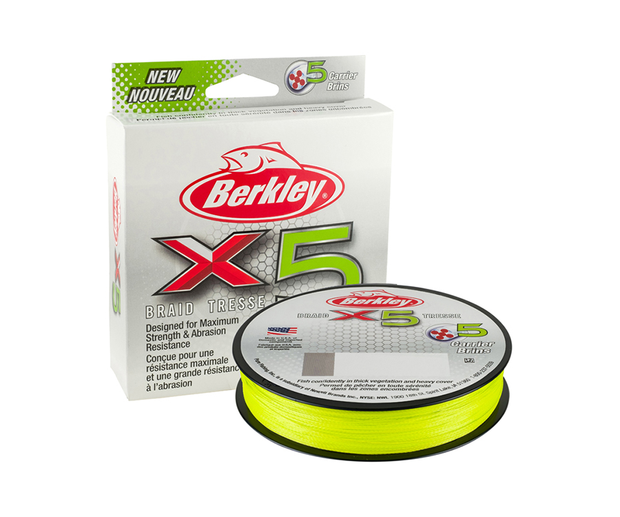 berkley  Berkley X5 Braid Flame Green 150 0.10