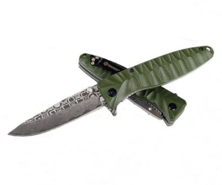 Нож туристический Ganzo G620G-2 зеленый