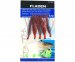 Оснащення морське Fladen Glitter Feather Rig Red Turquoise №1