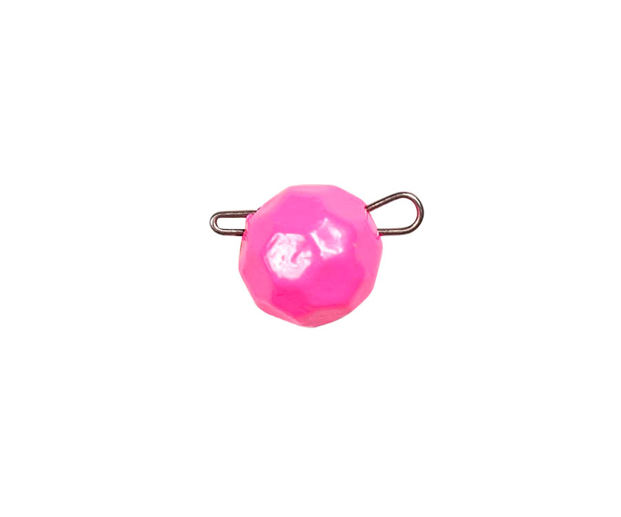 Грузило Днипро-Свинец Fishball рожевий 18г