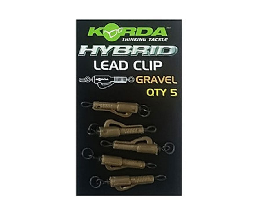 Клипса Korda Hybrid Lead Clip Gravel