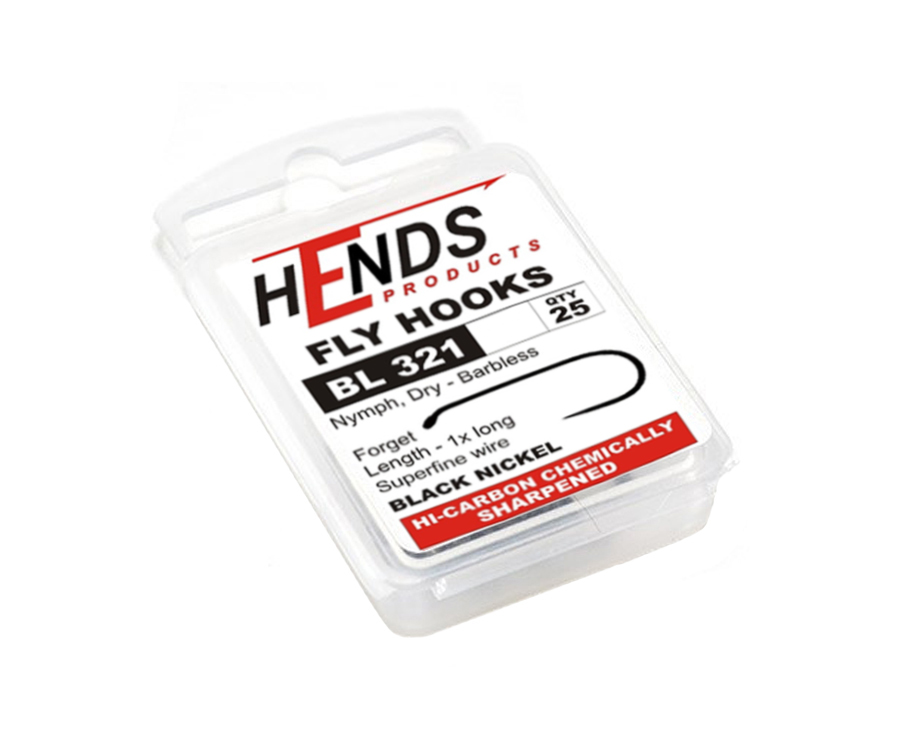 Крючки Hends Products Fly Hooks BL 321 №12