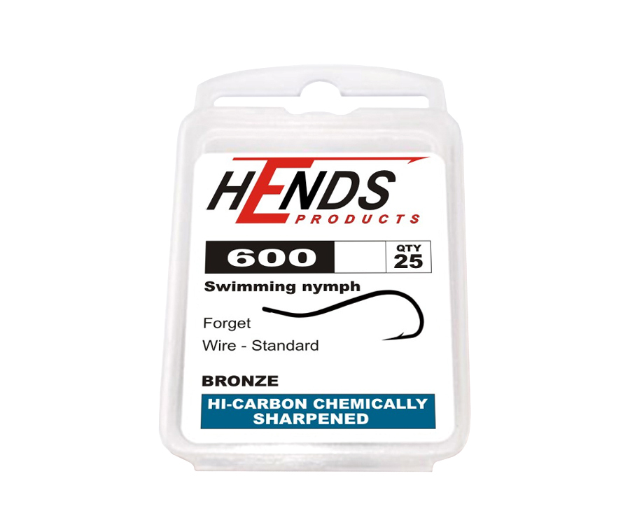 Крючки Hends Products Fly Hooks 600 №8 25 шт