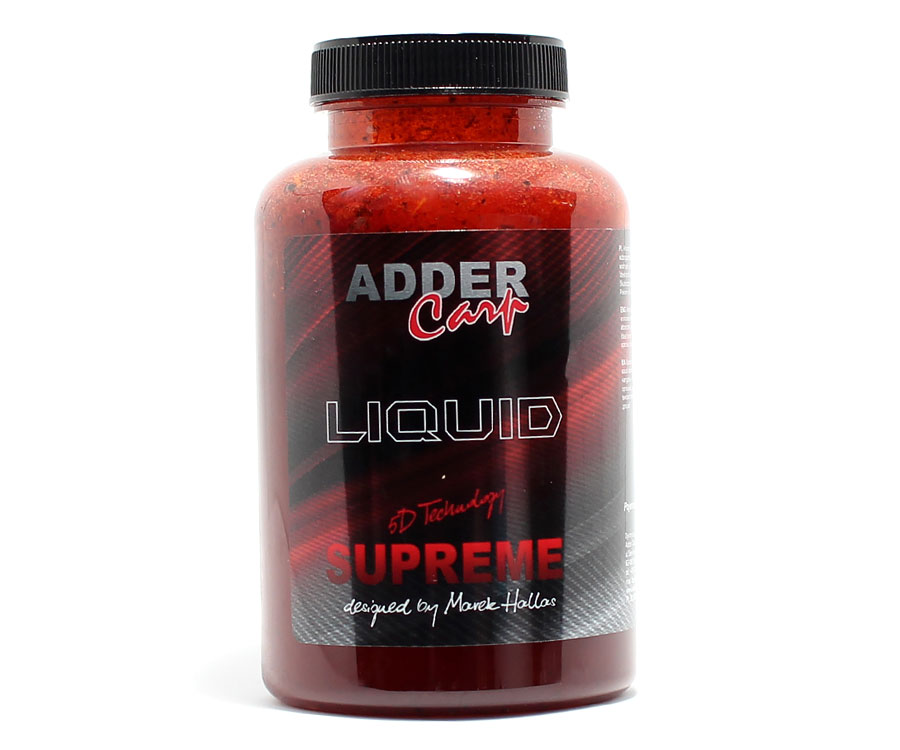 Ліквід Adder Carp Magic Liquid Supreme 5D Strawberry 300мл