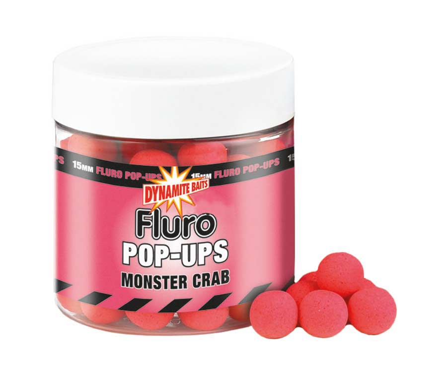 Бойли Dynamite Baits Fluro Pop-Ups Monster Crab 20мм