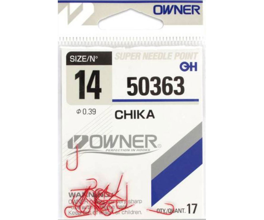 Гачки Owner 50363 Chika Red №14