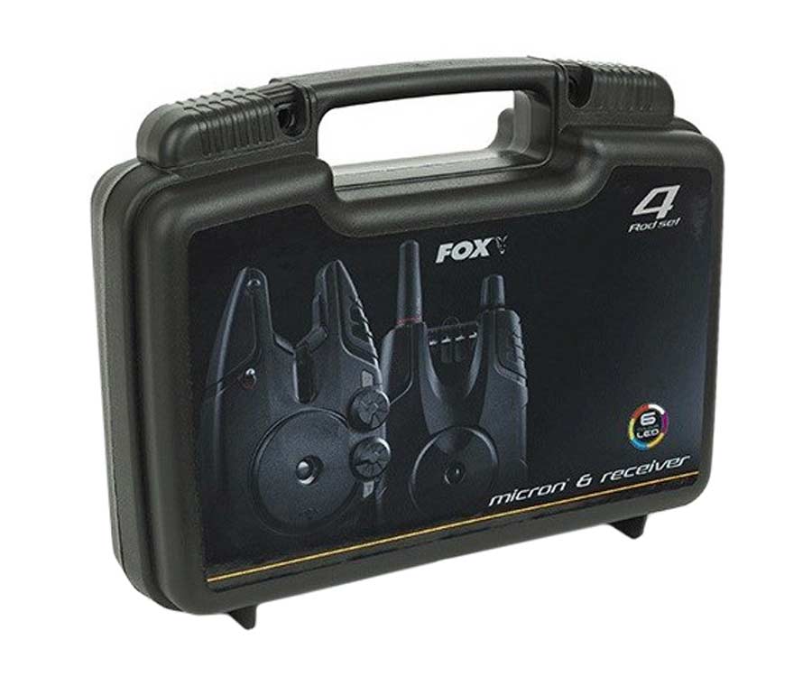Набор элетронных сигнализаторов поклевки FOX Micron MX 4 Rod Set