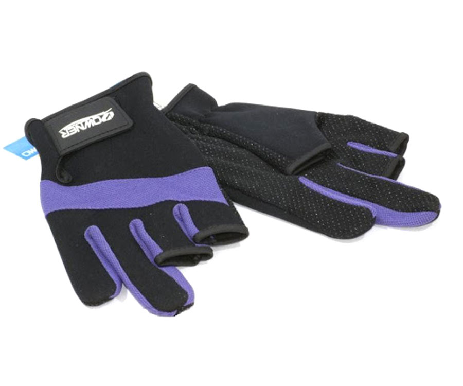 Рукавички Owner Meshy Glove 3 Finger Cut Assort 9642 M Purple