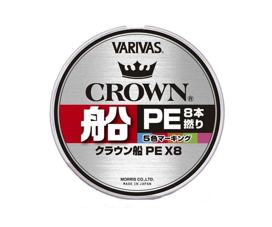 Шнур Varivas Crown Fune PE X8 150м #0.6