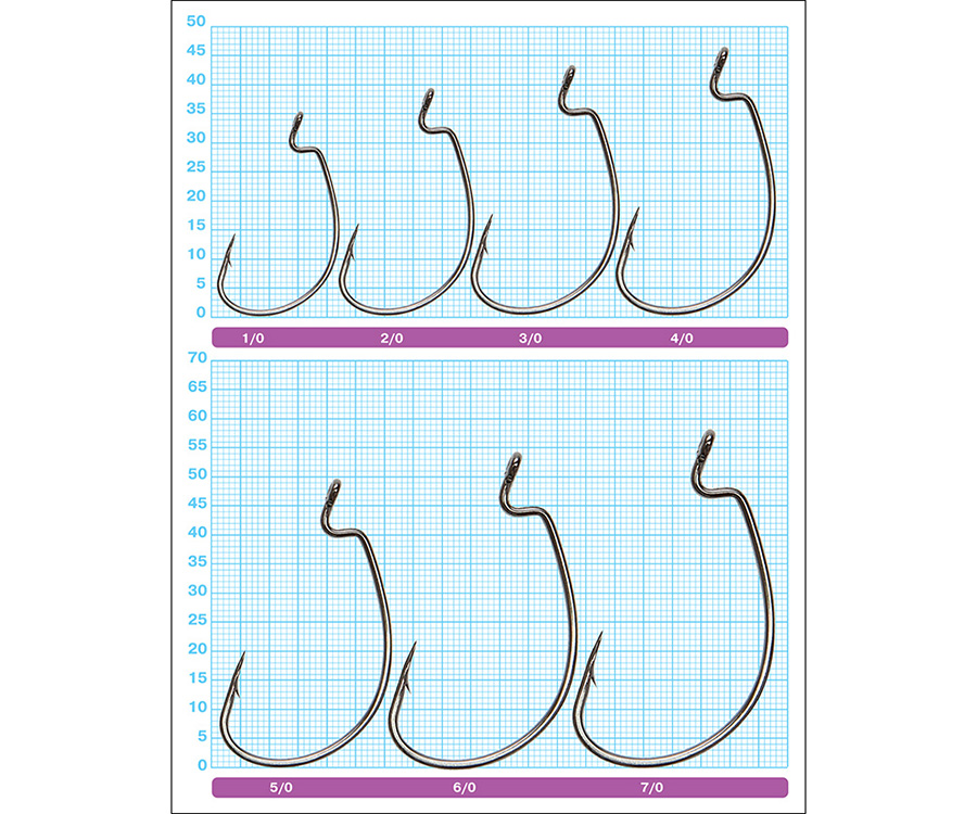 Крючки Owner Offset Wide Gap Plus 5139 №7/0