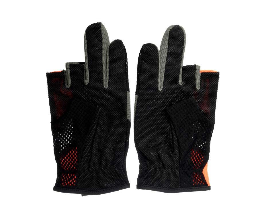 Перчатки Owner Light Meshy Glove 3 Finger Cut Assort 9653 L Orange