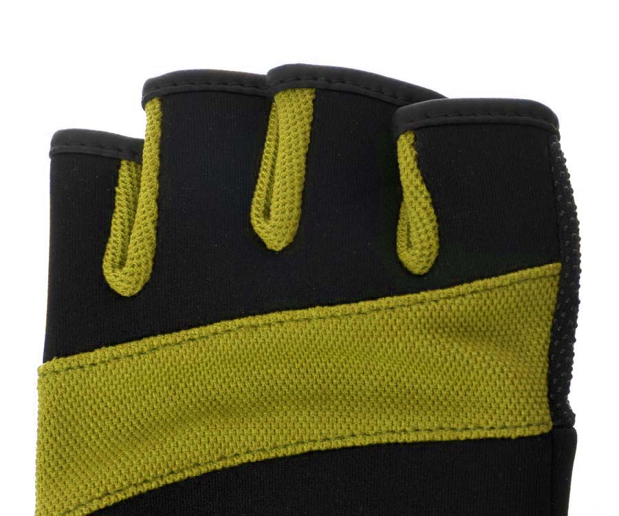 Перчатки Owner Meshy Glove 5 Finger Cut Assort 9643 L Yellow