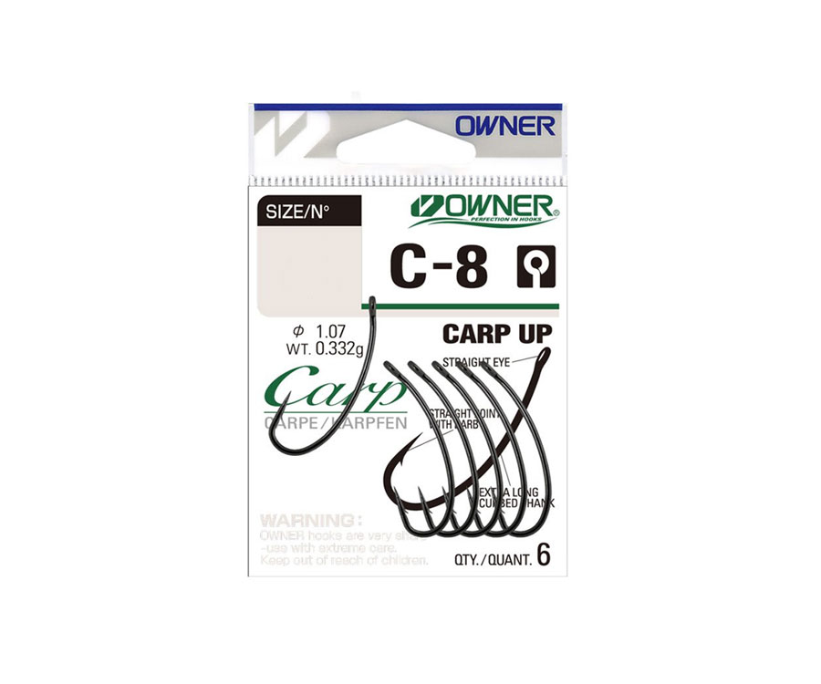 Крючки Owner Carp Up C8-53268 №2
