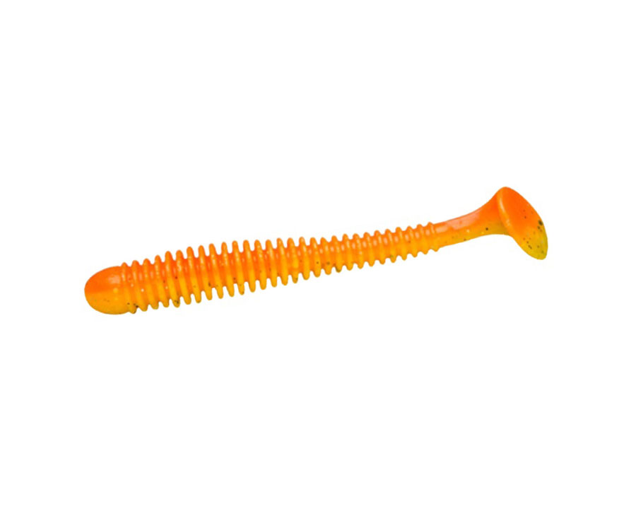 Виброхвост Crazy Fish Vibro Worm 3.4" #15d