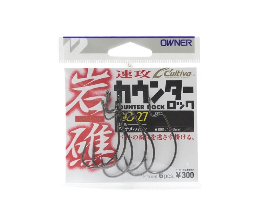 Крючки Owner Offset GO-27 Counter Rock 11758 №3/0