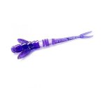 Черв\'як Fishup Flit 1.5" #060 Dark Violet/Peacock & Silver
