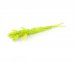 Черв'як Fishup Flit 3" #055 Chartreuse/Black