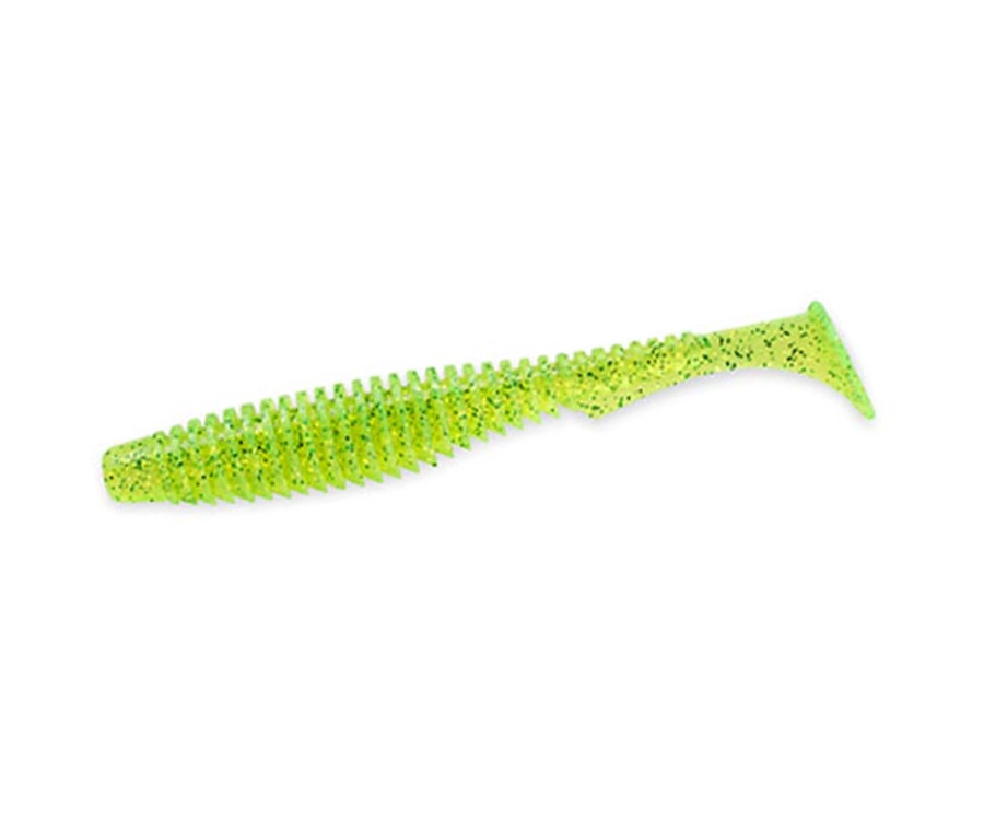 Виброхвост Fishup U-Shad 2.5" #026 Flo Chartreuse/Green