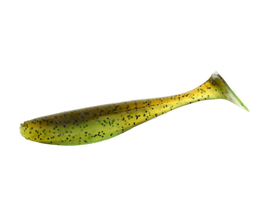 Виброхвост Fishup Wizzle Shad 3" #204 Green Pumpkin Chartreuse