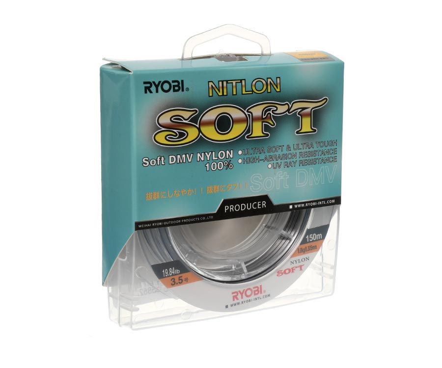 Леска Ryobi Soft Nylon 150м 0.305мм
