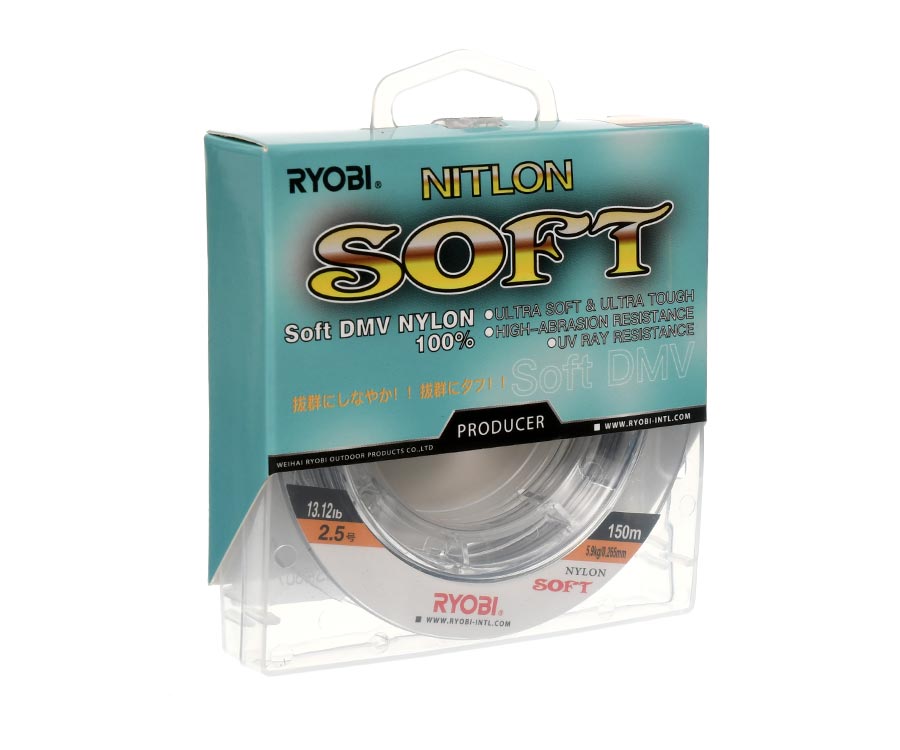Леска Ryobi Soft Nylon 150м 0.265мм