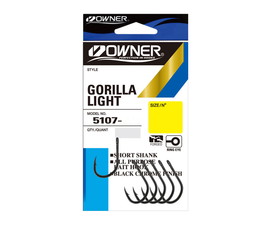Крючки Owner Gorilla Light 5107 №3/0