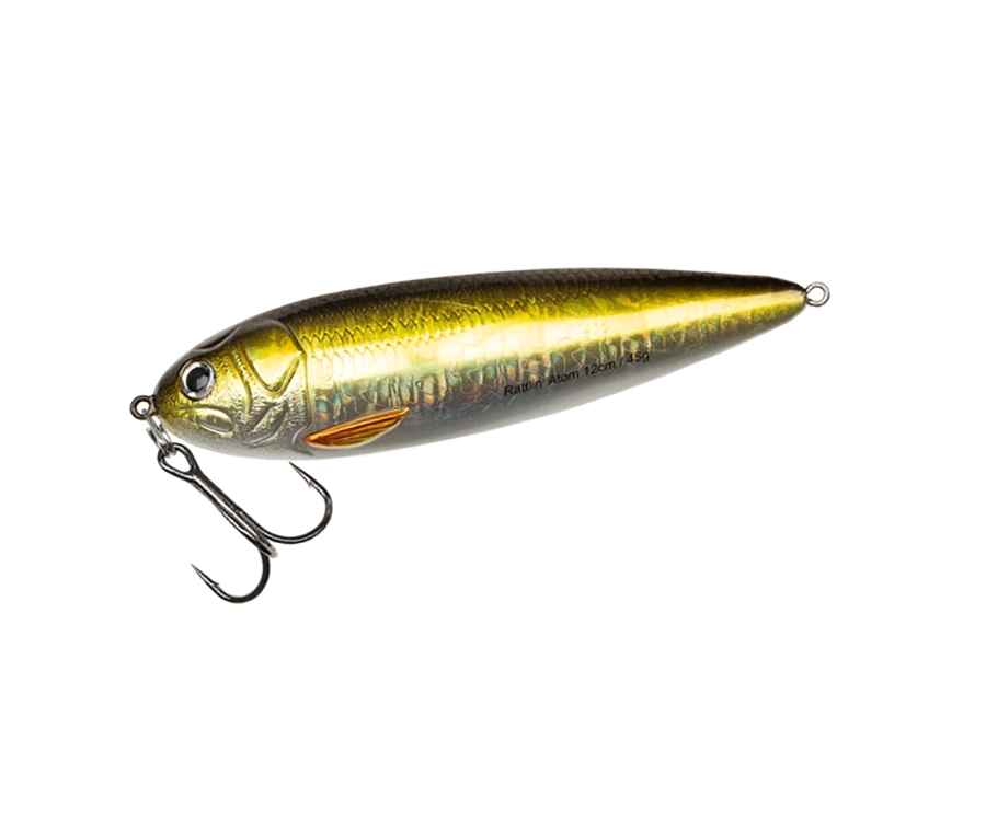 Блешня Abu Garcia Beast Rattlin Atom 12см Golden Roach