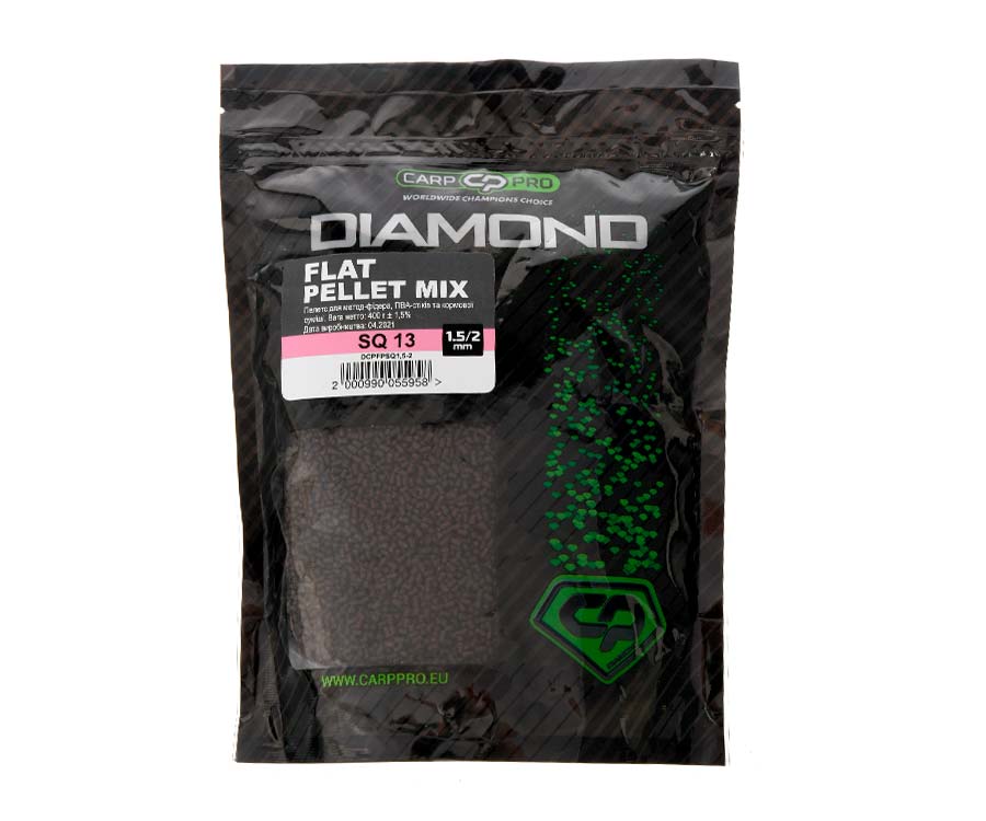Пеллетс Carp Pro Diamond Flat Pellets Mix 1.5/2мм SQ 13