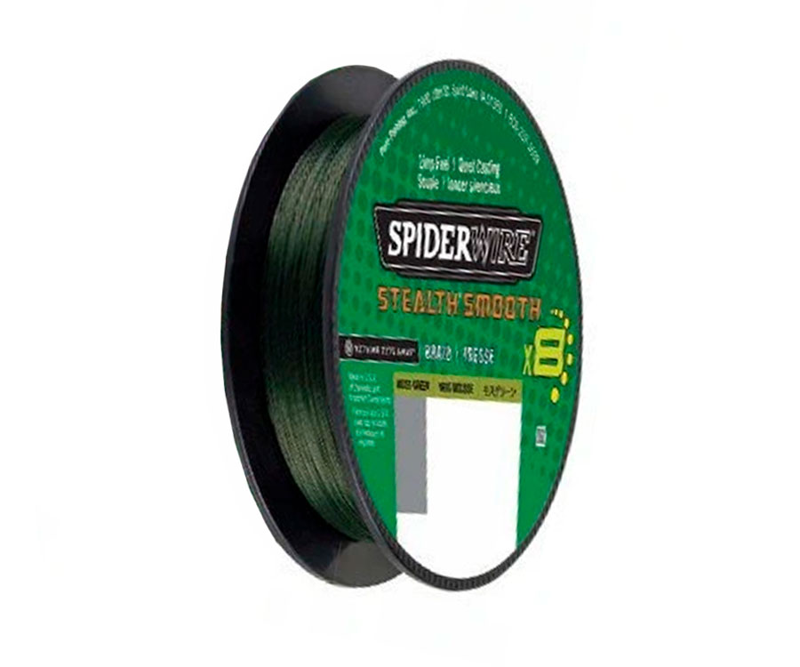 Шнур Spiderwire Stealth Smooth 8 Braid 150м Dark Green 0.07мм