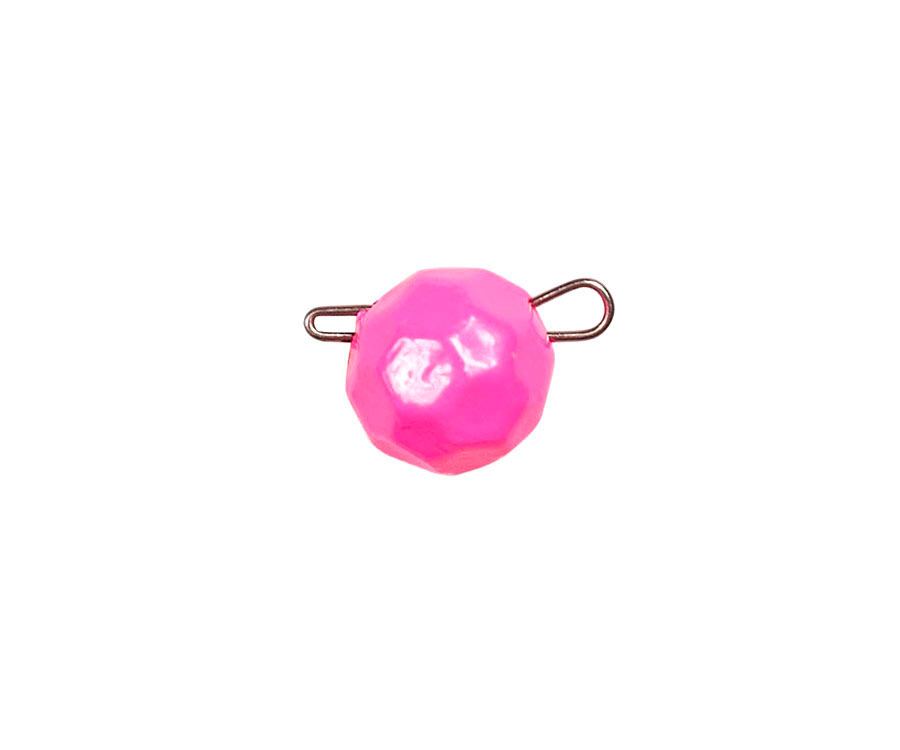 Грузило Днипро-Свинец Fishball рожевий 6г