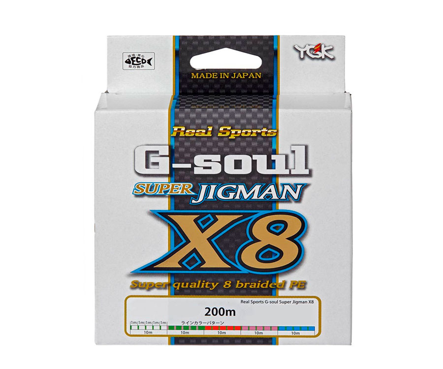ygk  YGK G-Soul Super Jigman X8 200 0.128 #0.6 14lb