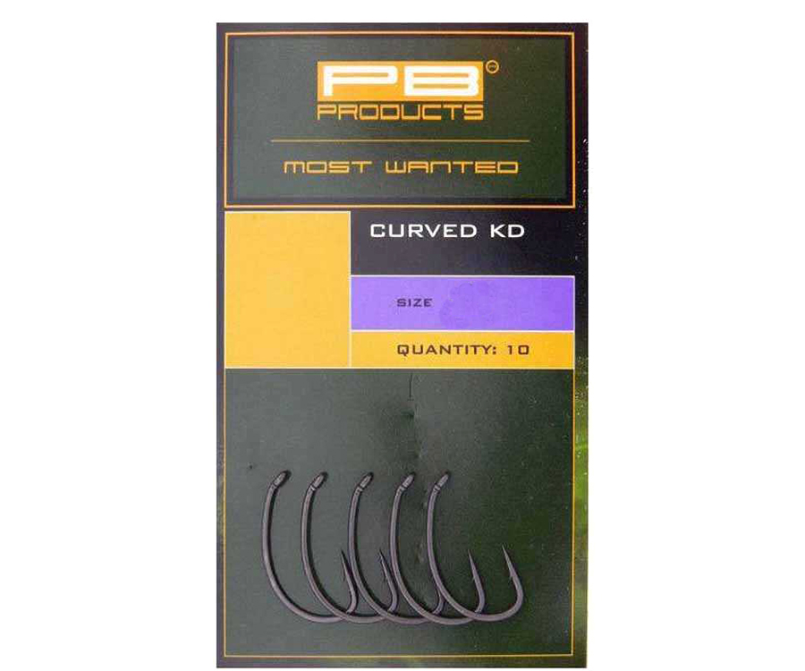 Крючки PB Products Curved KD-hook DBF №8