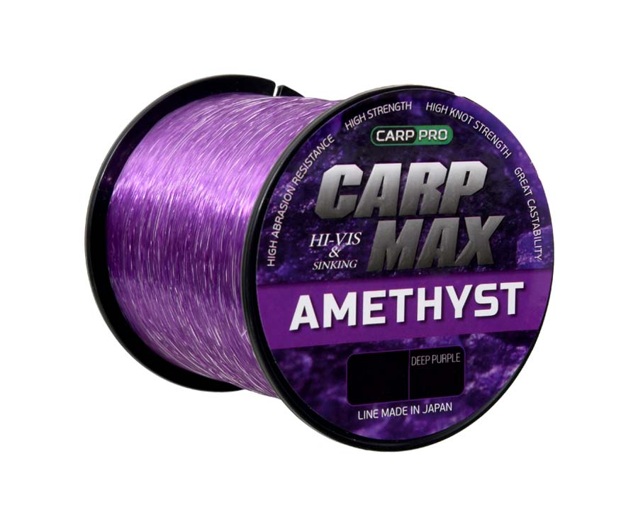 Леска Carp Pro Carp Max Amethyst Line Deep Purple 1500м 0.28мм