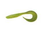 Твистер Fishing Drugs Gungsta Twist 4.0" Chartreuse