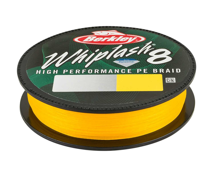 Шнур Berkley Whiplash 8 0.14мм 150м Yellow