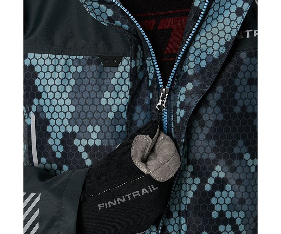 Куртка Finntrail Jacket Mudway Camo Grey M