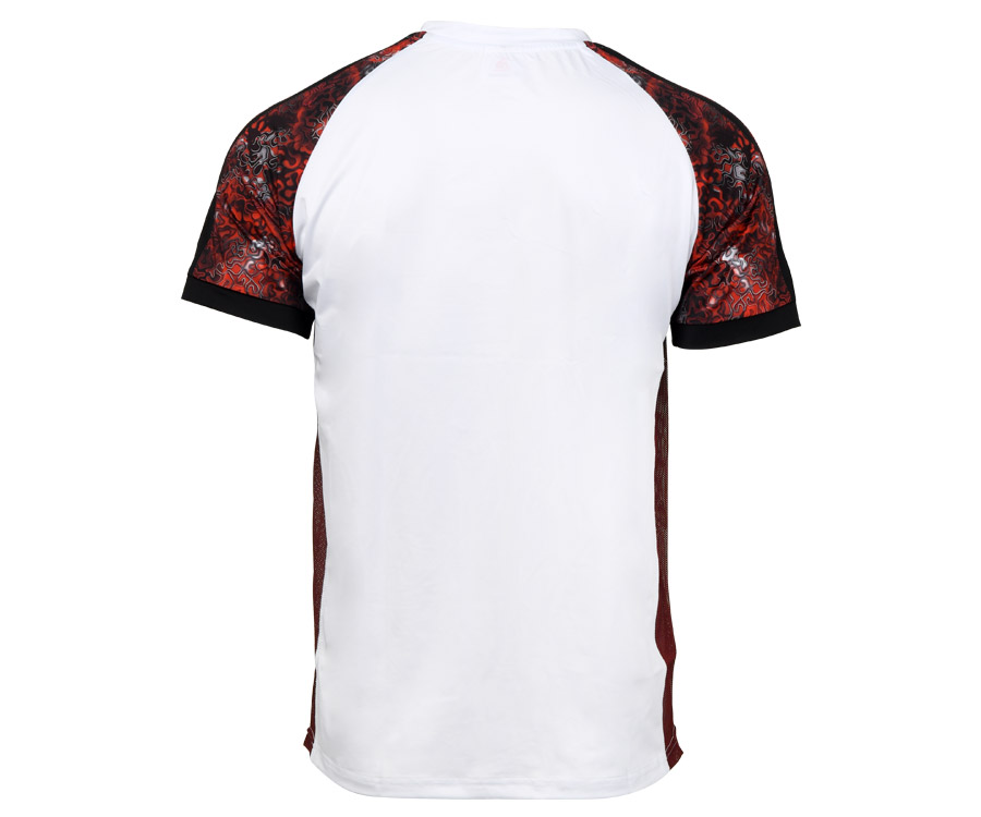 Футболка Azura T-Shirt A3 White-Red Camo S
