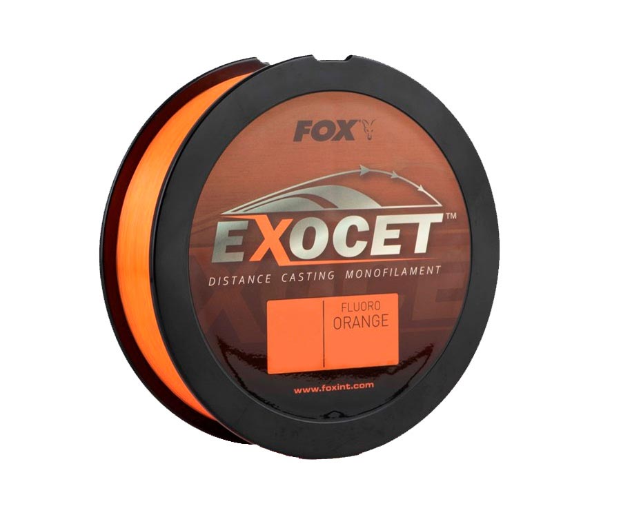 Леска Fox Exocet Fluoro Orange Mono 1000м 0.26мм
