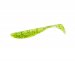 Віброхвіст Fishup Wizzle Shad 5" #055 Chartreuse/Black