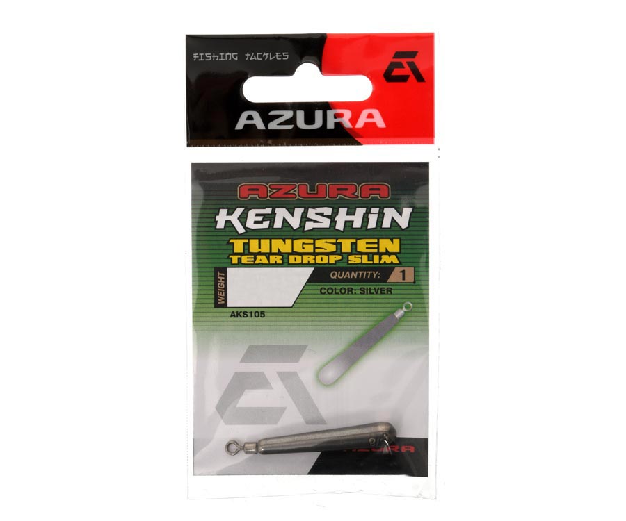 Грузило Azura Kenshin Tungsten Tear Drop Slim 7.2г