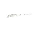 Черв\'як FishUp Aji Triple Stick 1.9" #411 UV Clear/Silver