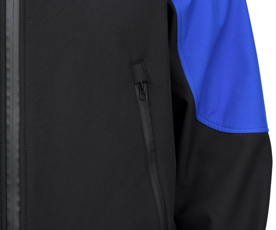 Куртка Flagman Armadale Soft Shell Black/Blue XXL