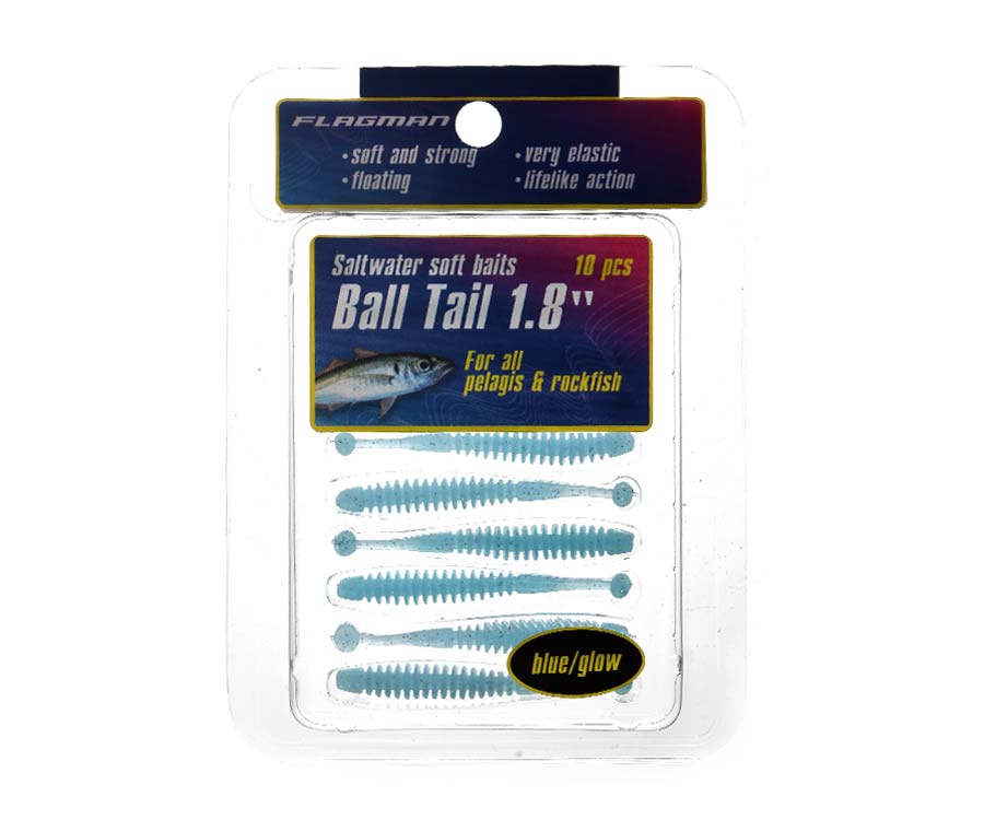 Червь Flagman Ball Tail 1.8" #12