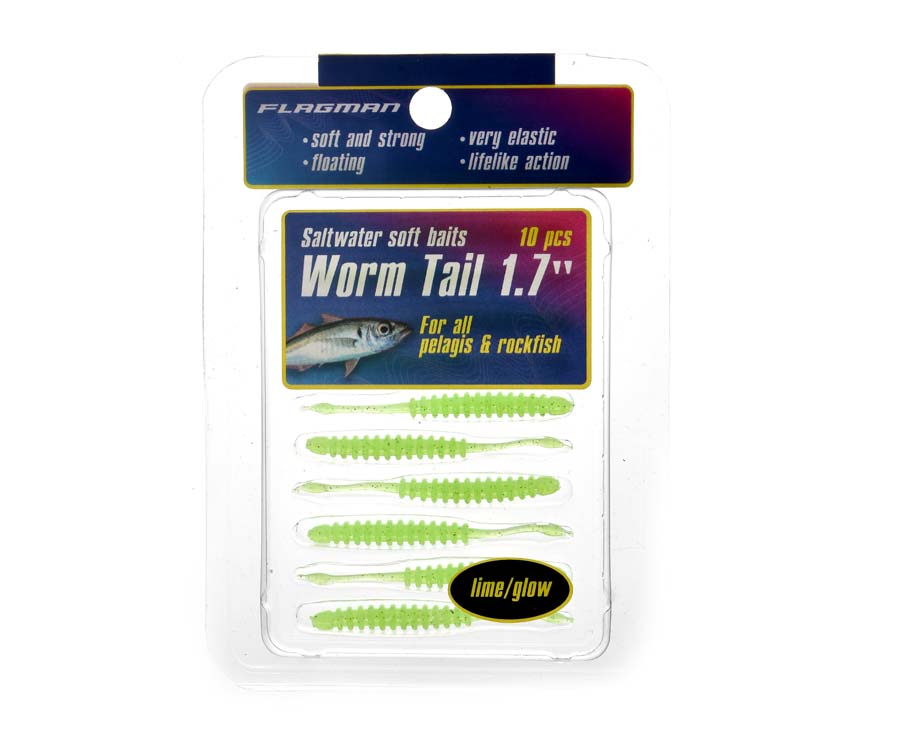 Черв'як Flagman Worm Tail 1.7" #14