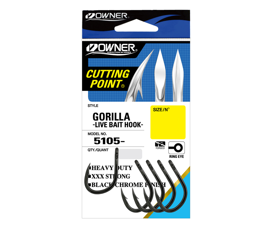 Крючки Owner Cut Gorilla BC №6/0