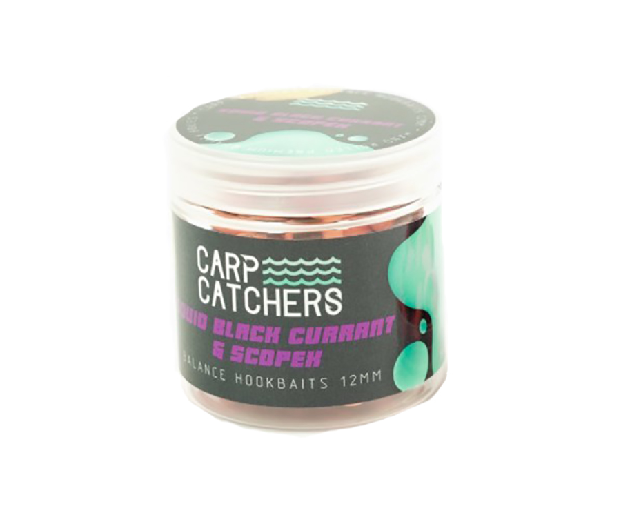 Бойлы Carp Catchers Balance Hookbaits Squid Black Currant-Scopex 12мм